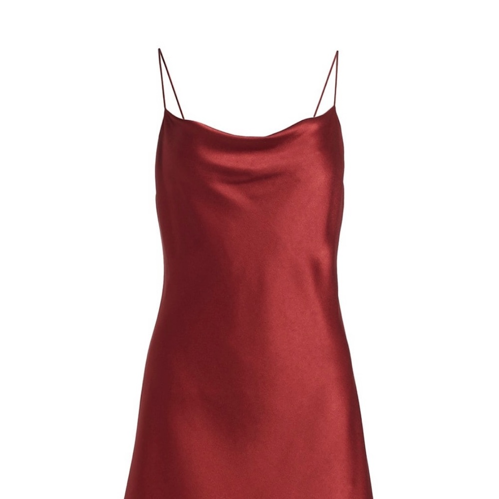 Alice + Olivia Harmony Slip Dress in Spice